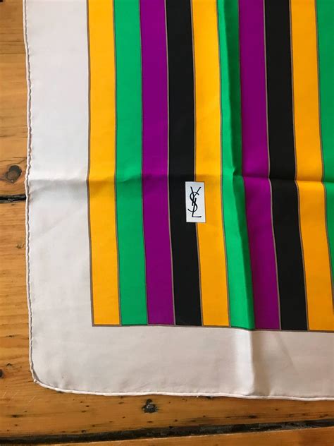 Ysl 70s Scarf 